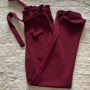francesca’s maroon pants